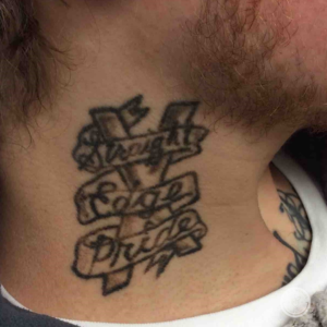 neck tattoo