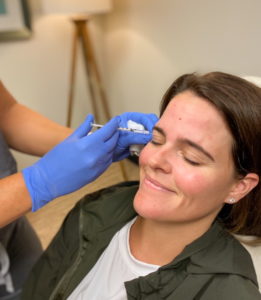 woman receiving botox in nashville