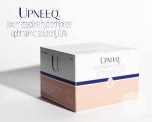 box of Upneeq prescription eye drops