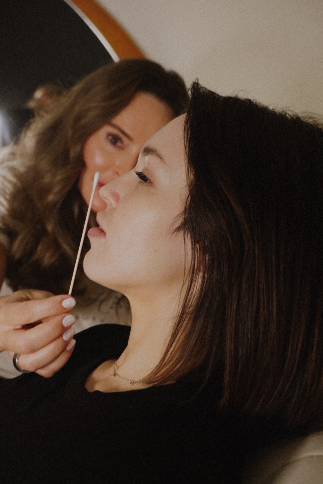 conducting facial balancing measurement